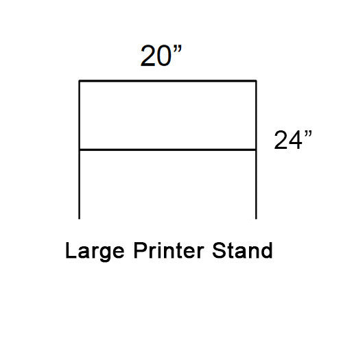 Printer Stand Large (JMU) College Savers